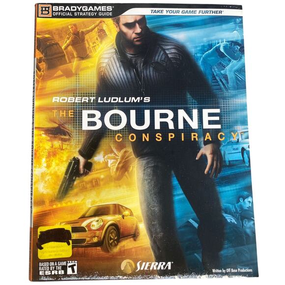 Robert Ludlum's The Bourne Conspiracy Brady Games Official Strategy Guide Book - Picture 1 of 2